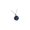 Blue, variant on Stone Pendant Necklace Ornament Delicate Decoration Fashion Jewelry Wire Wrapped
