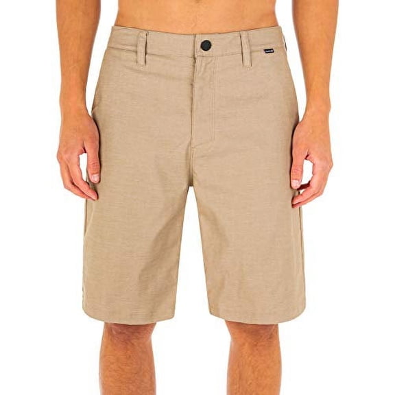 Hurley Men's H2O-Dri Breathe 21" Walkshort, Khaki, 30