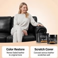 thumbnail image 6 of Votnto Black Leather & Vinyl Recoloring Balm, 50g Repair Cream for Sofa, Shoes, Bags & Car Seats (Fade & Crack Repair), 6 of 6