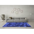thumbnail image 3 of Ahgly Company Indoor Rectangle Persian Blue Bohemian Area Rugs, 6' x 9', 3 of 4