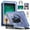 Gray, variant on for iPad 6th Gen 9.7" 2018 (A1893, A1954) Rugged Case, 360 Rotating Hand Strap Stand/Pencil Holder/Adjustable Crossbody Strap, [2 In 1] Protective for iPad 6th Gen 9.7" 2018, Black