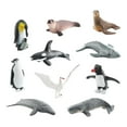 thumbnail image 1 of 10 Piezas Animales Marinos Antárticos Yotijar Estatuilla de Animales, 1 of 3