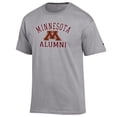 thumbnail image 2 of Men's Champion  Gray Minnesota Golden Gophers Alumni Logo T-Shirt, 2 of 3