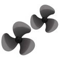 thumbnail image 5 of Milisten 2pcs Electric Fan Blade Replacement 3-leaves Fan Blade Standing Fan Repairing Part Supply, 5 of 5
