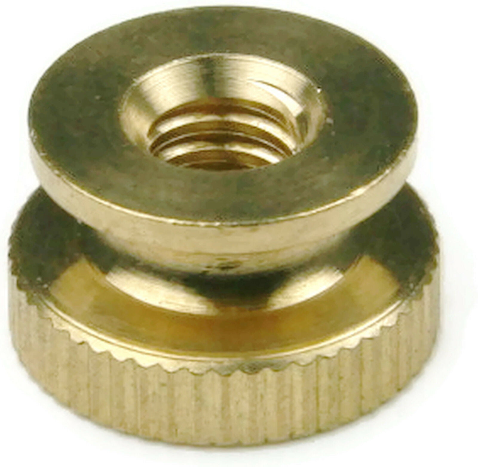 Brass Solid Knurled Thumb Nut UNC #12-24 Qty 250 