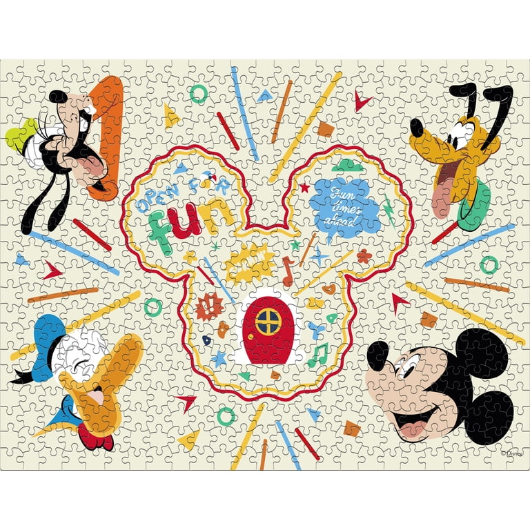 Ceaco Disney Classic Kids 4-in-1 Multipack Interlocking Jigsaw