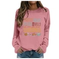 thumbnail image 2 of Oversized Sweatshirts for Women Letter Turkey Gravy Beans And Rolls Printed Cute Crewneck Thanksgiving Sweaters Casual Style Loose Fit Fall Long Sleeve Pullover Tops Winter Outfits Clothes, 2 of 4