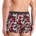 thumbnail image 3 of Uemuo Rose Flowers Pattern Men's Boxer Briefs,Trunk Anti-Chafing,Comfortable, Durable, and Stylish Underwear-, 3 of 9