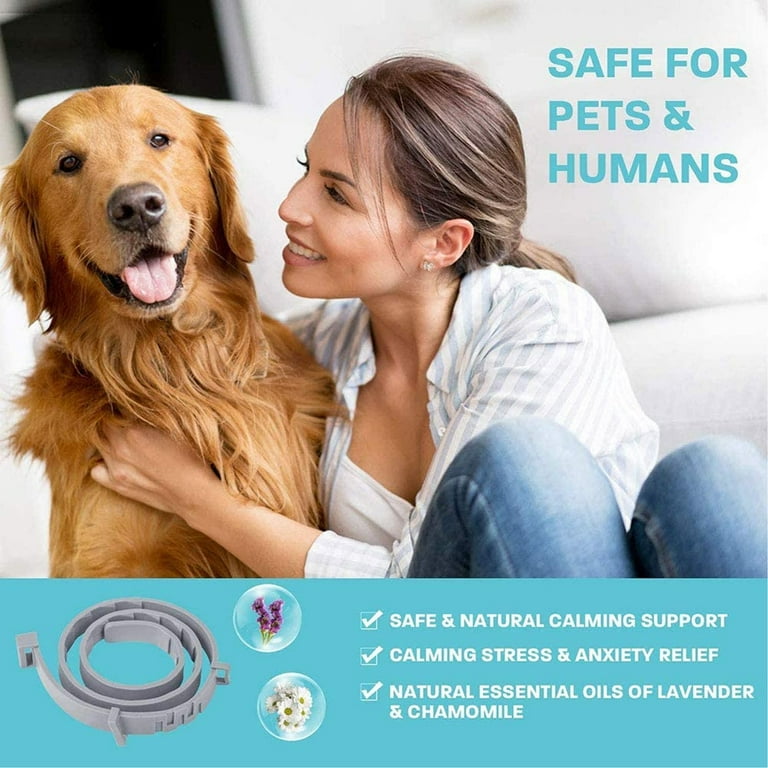 Neotimely 30-Days Calming Collar for Dogs,27 inches Comfortable Pheromone  Calm Collars Reduce Anxiety Stress,Pet Relaxants for Large or Small Dogs  Adjustable Size and Waterproof Design - Walmart.com