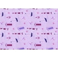 thumbnail image 1 of Ahgly Company Machine Washable Indoor Rectangle Transitional Heliotrope Purple Area Rugs, 2' x 4', 1 of 7