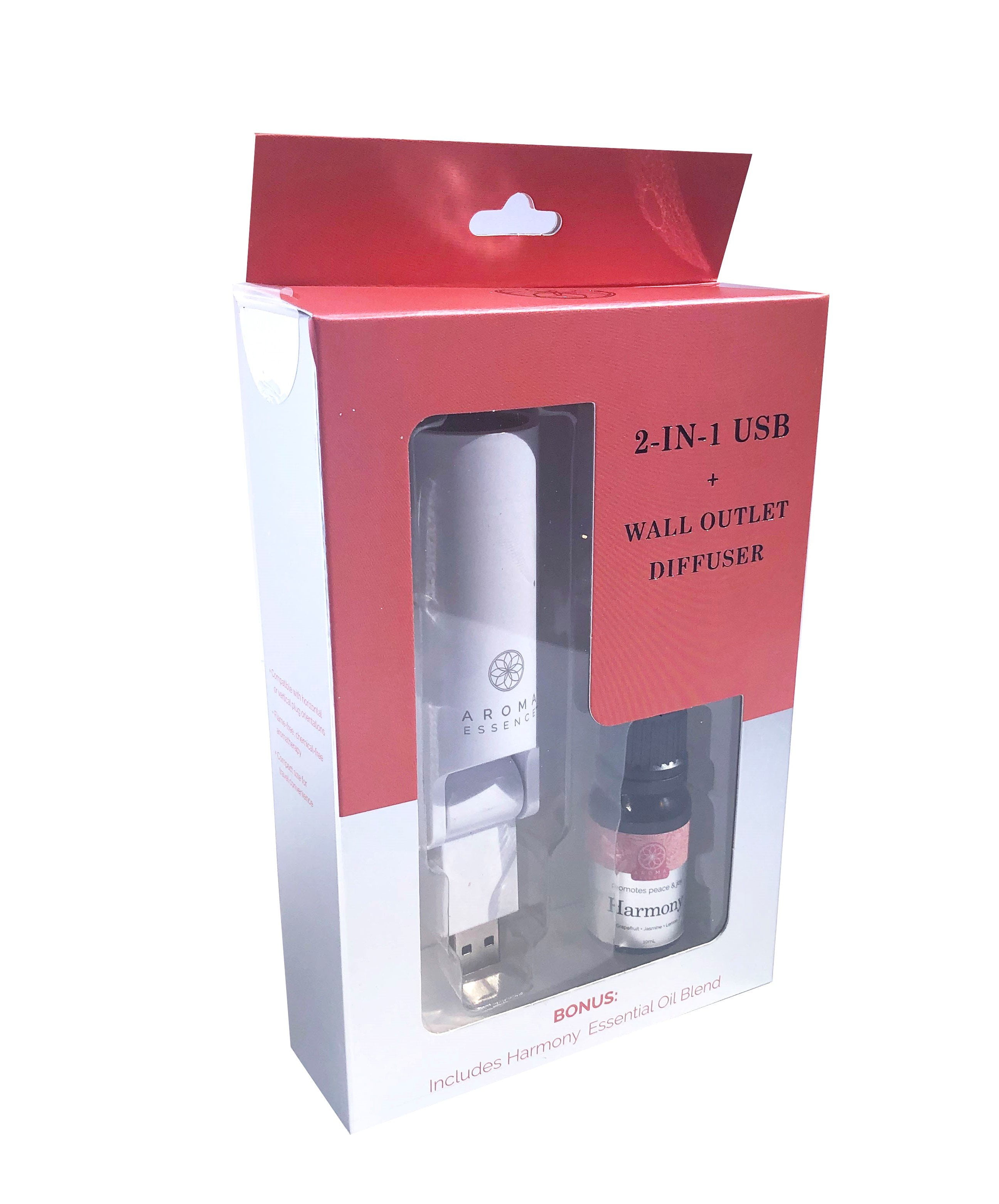 2 In 1 Usb Wall Outlet Diffuser Walmart Com Walmart Com