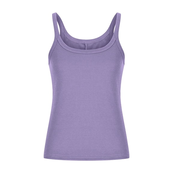 Luvrsol Plus Size Womens Tank Tops Solid Casual Relaxed Fit Soft Basic for Daily Outfit, S-5XL