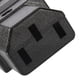 thumbnail image 2 of Adaptador de conector de enchufe IEC320 C13 de montaje en panel hembra de 3 terminales AC250V 10A (3 piezas), 2 of 3