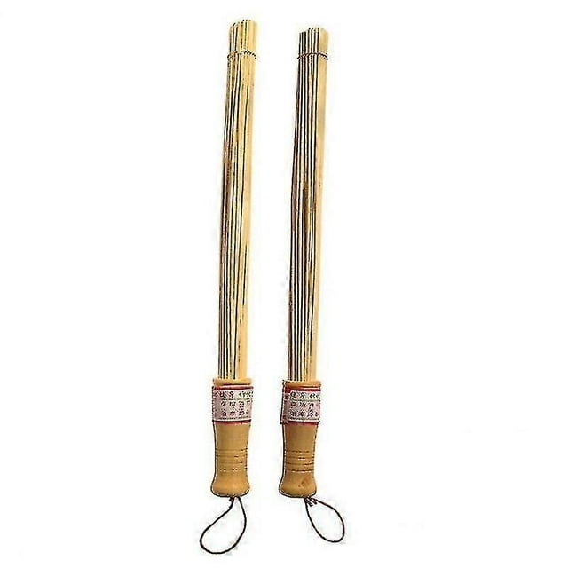 Bamboo Wood Massage Relaxation Hammer Stick Relieve Muscle Fatigue Environmental Health Wooden Handle Health Care Tool