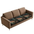 thumbnail image 6 of Xoenoiee Horse Hibiscus Moon Star Pattern 3 Pcs Couch Cushion Covers Stretch Furniture Sofa Washable Replacement Seat Covers with Elastic Bottom for Indoor and Outdoor, 6 of 7