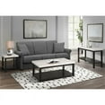 thumbnail image 4 of Picket House Furnishings Evie White Marble Square End Table, 4 of 9
