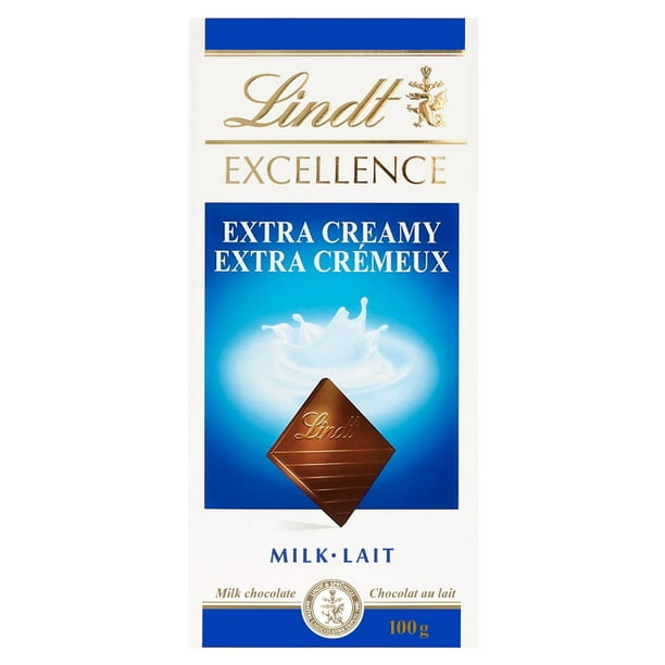 Chocolat au lait Lindt EXCELLENCE Extra crémeux – Barre (100 g) 100 g