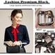 thumbnail image 5 of Cosmetic Bag-Black Women's Multifunction Toiletry Bag Portable Travel Cosmetic Bag Made Of Leather Travel Makeup Bag Makeup Bag With Compartments Wate, 5 of 5