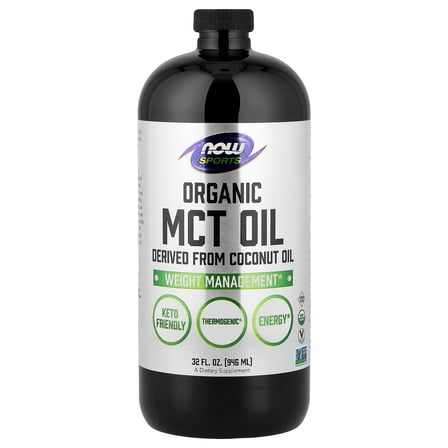 NOW Foods - NOW Sports Organic MCT Oil Weight Management Support - 32 fl. oz.