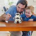 thumbnail image 4 of Fiudx Ofertas Relámpago Robot De Baile Eléctrico Para Niños, Juguetes Eléctricos Multifunción Con Rotación Inteligente De 360 Grados, Con Luces Y Música, Regalos De Muñecas, 4 of 7