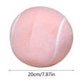 thumbnail image 3 of ChicYu Ball Shaped Pillow Plush Stuffed Soft 8 Inch Round Throw Pillow Sports Theme Cushion Bedroom Living Room Home Sofa Bed Decor Almohada Pelota, 3 of 6