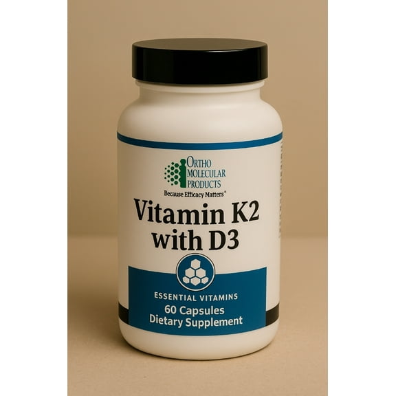 Vitamin K2 with D3 (60ct) Ortho Molecular Products