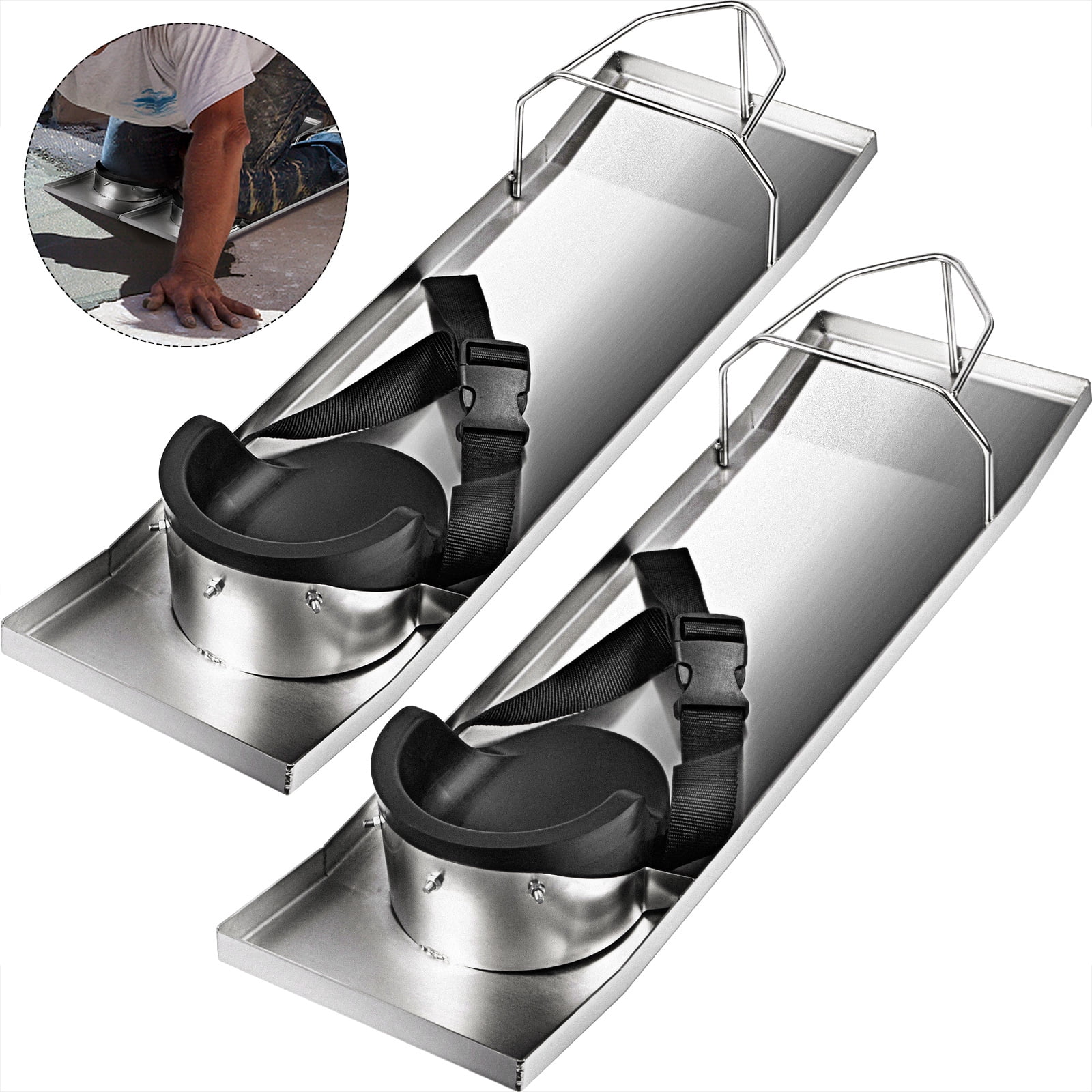 VEVOR Concrete Knee Boards Slider Knee Boards 28" x 8" Kneeler Board