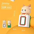 thumbnail image 1 of Blocks Mini Particle Assembly Educational Building Blocks Toy Puzzle Boys Girls Animal Mahjong Ornament Diy, 1 of 6