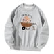 thumbnail image 5 of Sudadera para Mujer, Tops, Moda, Sin Capucha, Ropa Deportiva, Sudadera con Cuello Redondo Estampada, Jersey, Sudadera para Deportes de Vacaciones , SG Yinane Sudadera con cuello redondo para mujer, 5 of 8