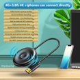 thumbnail image 2 of Adaptador de pantalla inalámbrico Wedtserha 4G/5.8G con WiFi y Bluetooth, 2 of 9