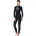 thumbnail image 3 of Traje de neopreno Completo de 1.5 mm Sunnimix con cremallera trasera para Adultos Pesca Submarina Kayak Mujeres L, 3 of 8