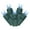 Teal, variant on Vickerman 100 Blue Wide Angle LED Light on Green Wire, 50' Christmas Single Mold Light Strand