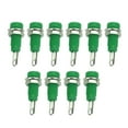 thumbnail image 4 of 2mm Banana Socket, High Accuracy Technology Banana Connector Panel Socket High Speed Transmission High Conductivity  For Electronic Instruments Green, 4 of 8