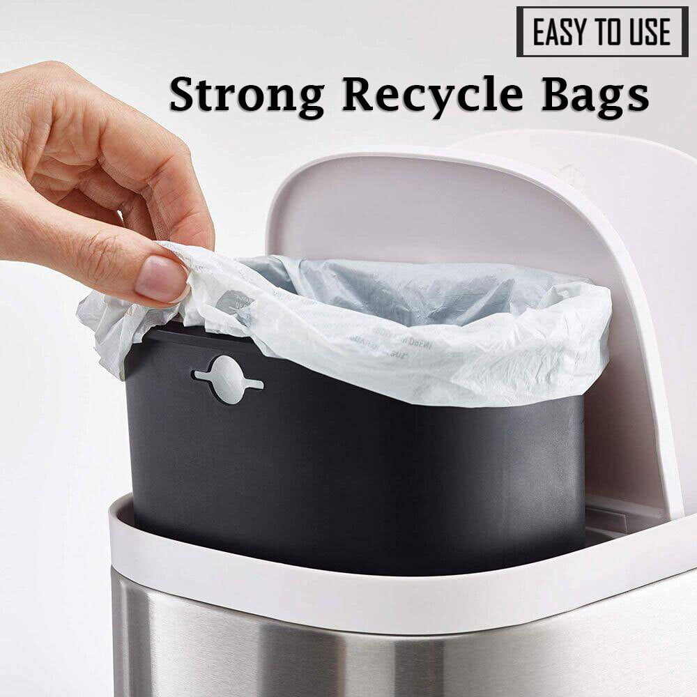 Ox Plastics 24-30 Gallon Trash Can Liner, High Density 30”x37”, 500 Bags