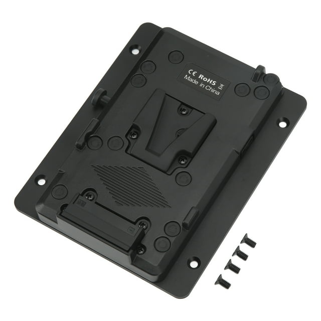 V Mount Battery Power Plate,Battery Power Plate V Camera Battery Adapter Battery Power Plate Maximized Efficiency