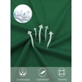 thumbnail image 4 of NISVIYA Plus Size Polo Shirts for Women Fashion Classic Button Short Sleeve Green 3XL, 4 of 6