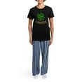 thumbnail image 4 of CafePress - Connolly Women's Dark Pajamas - Women's Short Sleeve Print T-Shirt and Pants Dark Cotton Pajama Set, 4 of 7