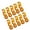 Gold, variant on 10Pcs Outdoor Camping Tent Rope Buckles 3 Hole Rope Tensioner Guyline Cord Adjuster Tent Tensioner Tent Wind Rope Buckle