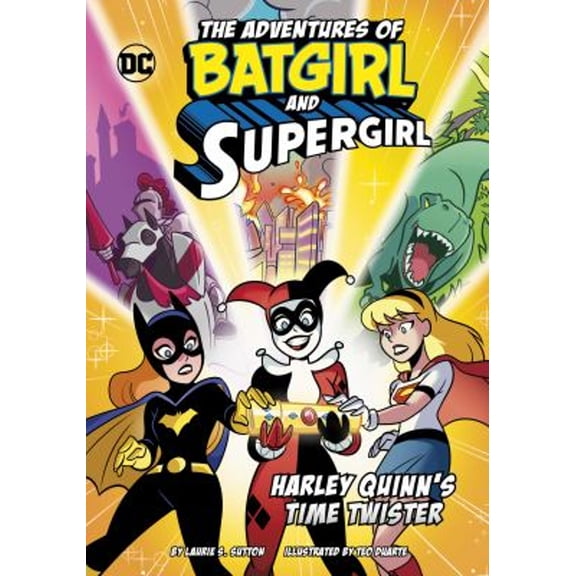 Pre-Owned The Adventures of Batgirl and Supergirl Harley Quinn's Time Twister, (Hardcover)