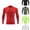 Red, variant on VOUZZA Girls T Shirts Boys High Neck Long Sleeve Compression Shirt Workout Top Running Gym Base Layer Athletic Underwear Active Tops