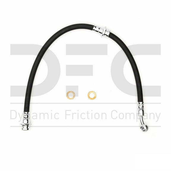 Front Right Dynamic Friction Company Brake Line Hose 350-67039 For 1991-1993 Nissan NX, 1991-1994 Nissan Sentra