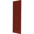 thumbnail image 3 of Ekena Millwork 12"W x 67"H Americraft Two Equal Louver Exterior Real Wood Shutters (Per Pair), Pepper Red, 3 of 10