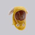 thumbnail image 1 of Gorro de invierno para niños, cálido, resistente al viento, con cinturón protector, máscara para niños y niñas, bufanda gruesa que cubre la cara, gorro integrado, 1 of 6