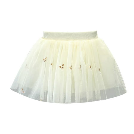 

Girls Short Skirt Summer New Mesh Skirt Children s Skirt Girls Baby Skirt Toot Toot Dress Frocks Party Dresses for Vintage Clothes for Little Girls Flag Dress Dance Dresses for Girls 2t Girls