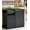 Black-2pcs, variant on Esheno 50 Gallon Kitchen Trash Cabinet Commercial Grade Wood Conceals Large Can Odor Control Waterproof Easy Clean Adjustable Hinges White