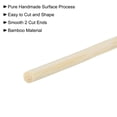 thumbnail image 4 of Uxcell 50 Pcs Wooden Dowel Rods Round Dowel Rod 0.12" x 8", 4 of 7