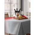 thumbnail image 5 of Red Gray Ombre Table Cloth, Modern Gradient Abstract Art Waterproof Tablecloth for Rectangle Tables, Reusable Washable Fabric Table Cover for Restaurant Kitchen Dining Tables 52"x70", 5 of 5