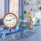 thumbnail image 2 of Estatua de María, escultura , obra de arte decorativa, reloj de pared con pájaro cantor para el hogar, la cocina, las paredes, la dec, 2 of 8