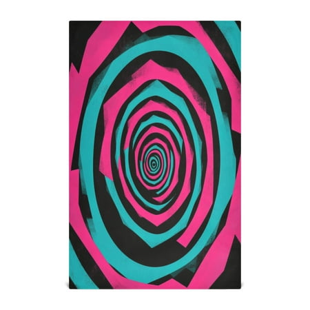 

Multi-Purpose Kitchen Towels 28x18 Inch Dishcloths with Hanging Loop Decorative and Practical Towels for Kitchen Dining Intricate Spiral Pattern