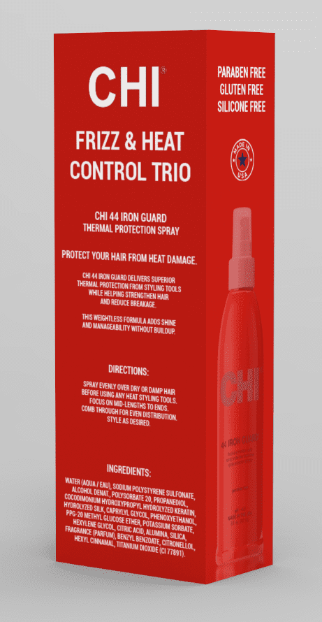 CHI Frizz & Heat Control Trio Gift Set (8 fl oz / 2 fl oz / 2 fl